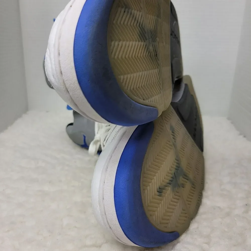 Nike Air Jordan Retro 5 Men's Size 12.5 White Hyper Royal Stealth DD0587 140